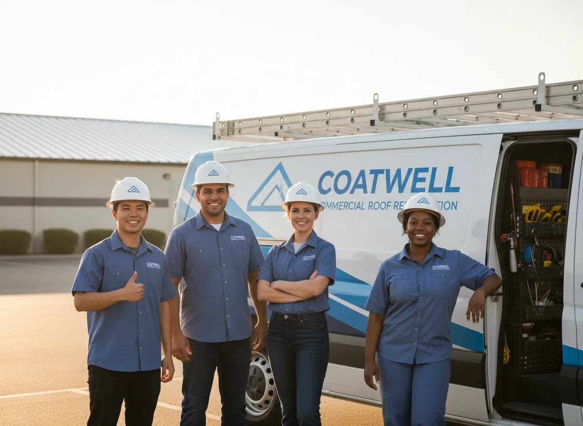 Commercial roof coating company in Wynot, NE